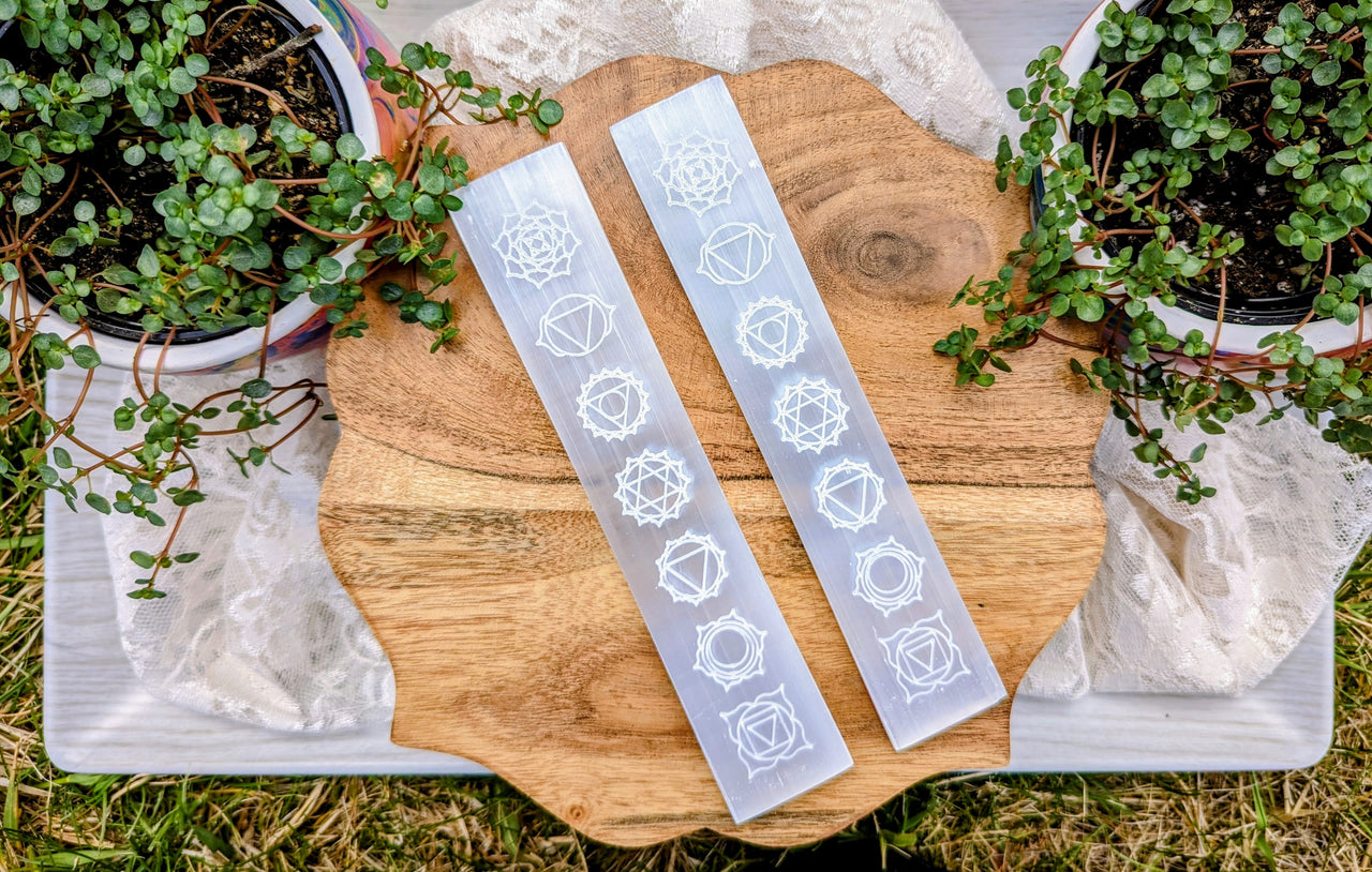 Chakra Engraved Ruler